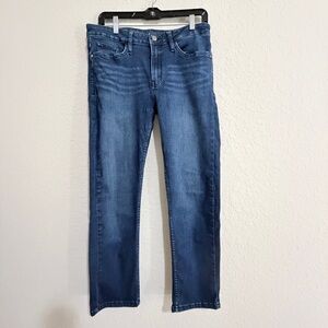 Calvin Klein Jeans Women’s Blue Denim Slim Boyfriend Mid Rise Size 8